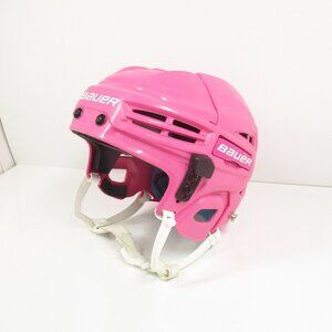 BAUER Pink Girls Prodigy Youth  Hockey Helmet Size 6 - 6 5/8